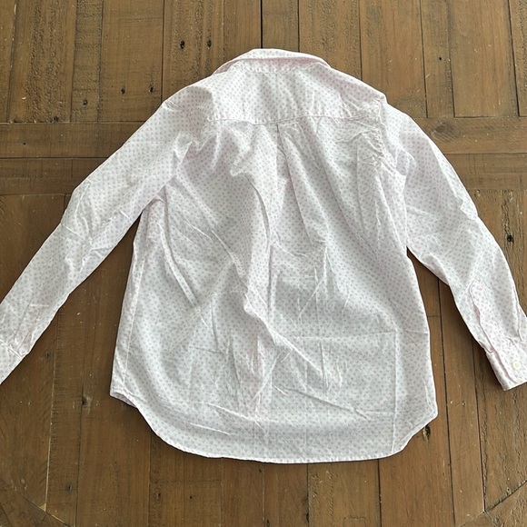 Grayson the hero pale pink heart button down shirt - Picture 6 of 7